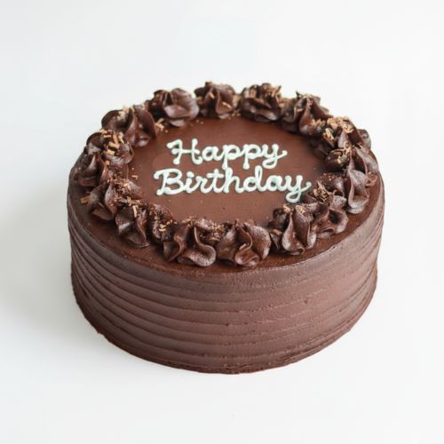 Chocolate Dedication Cake